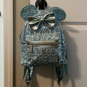 Disney Loungefly Arendelle Aqua Mini-backpack